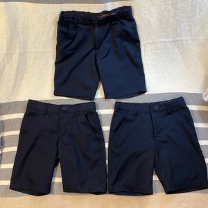 French Toast Navy Sz 8 Uniform Shorts - 3 pair